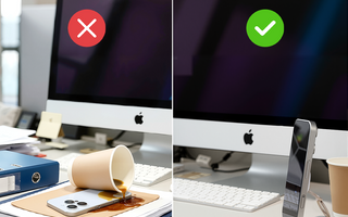 Office Workers Love Syncwire 360Grip: Stable, Space-Saving