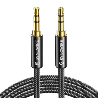 3.5mm-Auxiliary-Audio-Nylon-Braided-Cable