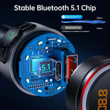 Bluetooth-5-1-FM-Transmitter-for-Car-38W-Fast-Charging