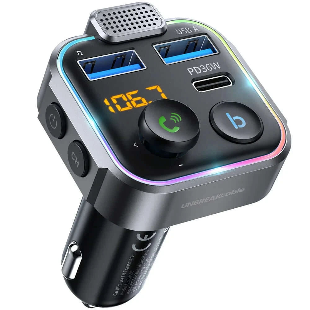 Bluetooth-5.0-FM-Transmitter- for-Car 
