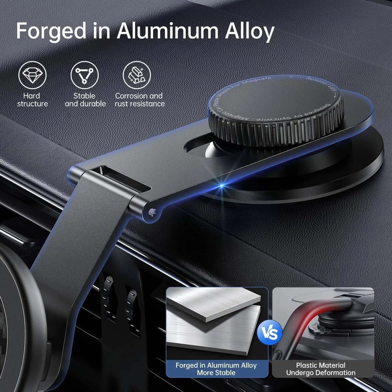 Magnetic-Phone-Car-Mount-Forged-Aluminum-Alloy