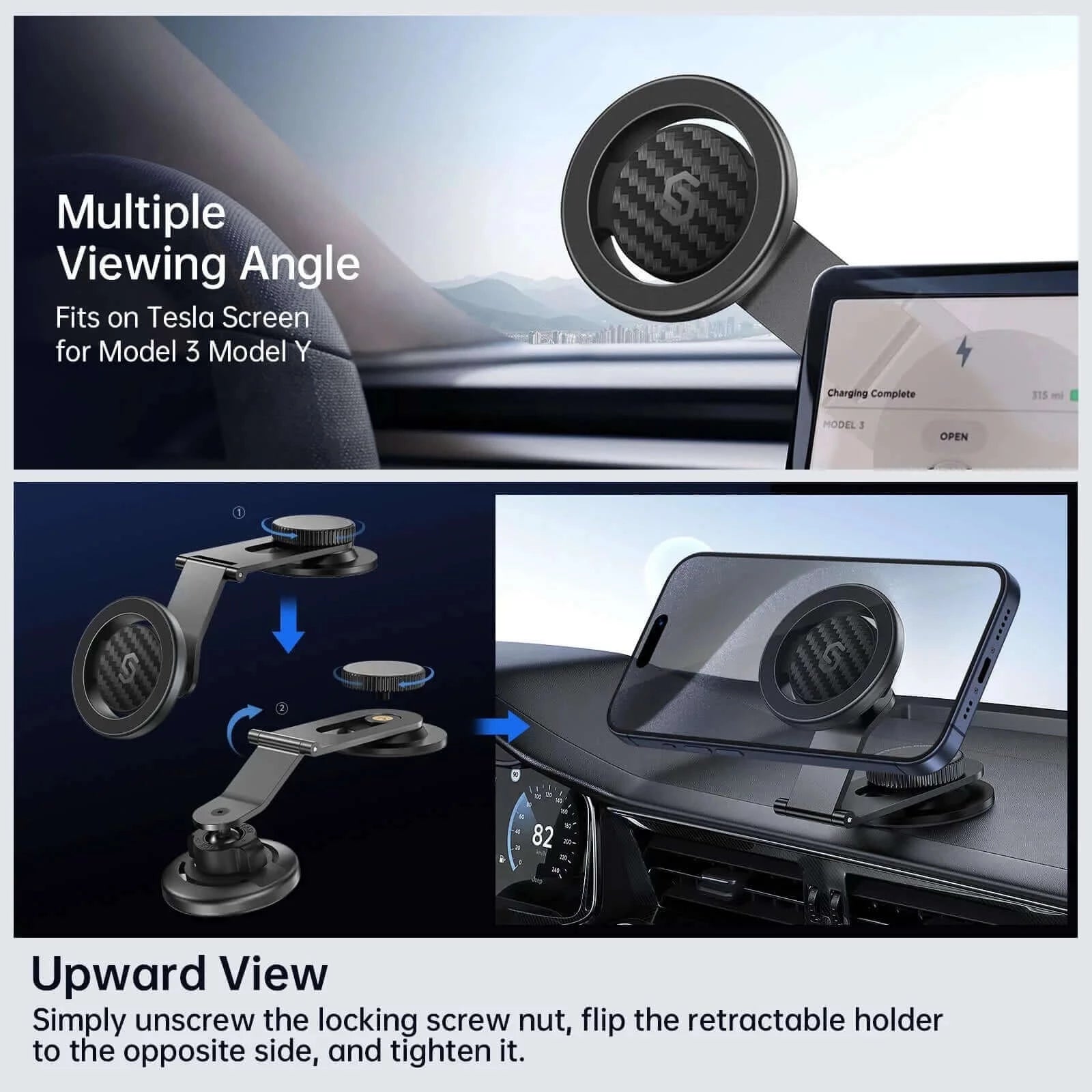 Magnetic-Phone-Car-Mount-Universal-Dashboard-Windshield-Car-Phone-Holder-Multiple-Viewing-Angle