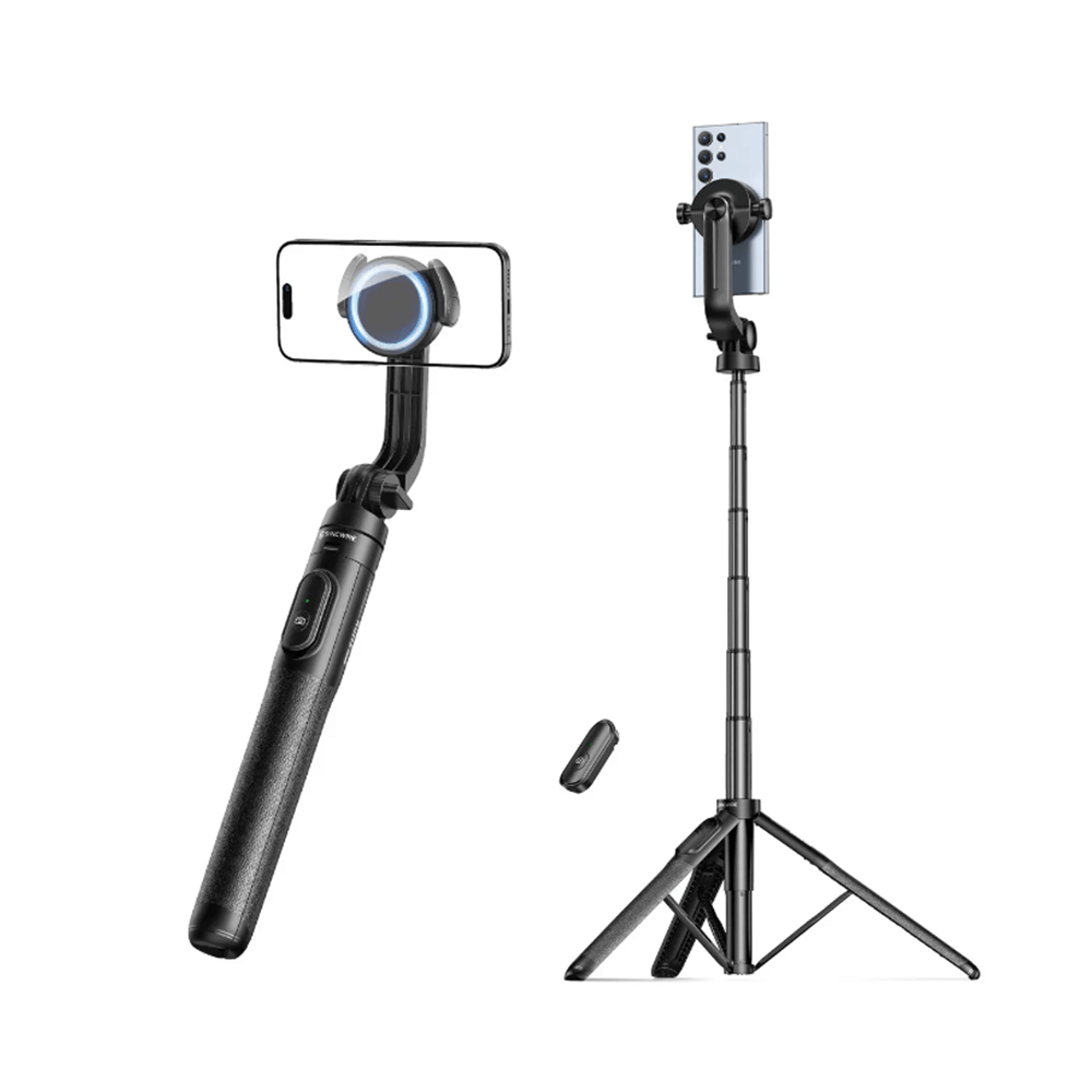 Magnetic & 360° Rotatable Selfie Stick Tripod