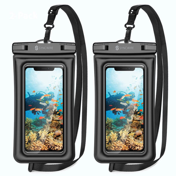 IPX8 Floatable Waterproof Phone Pouch Underwater Dry Bag